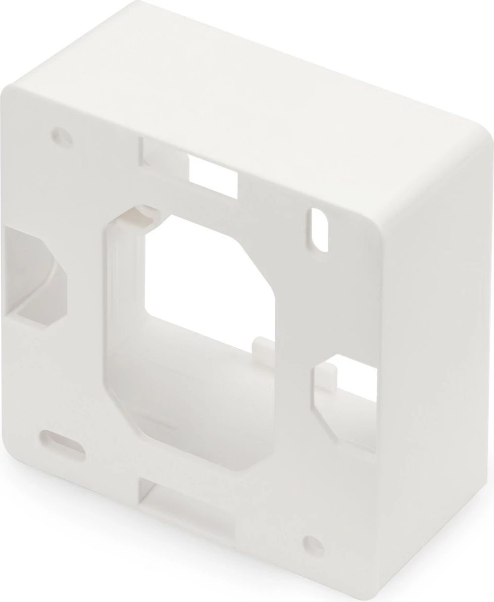 Kasë sipërfaqësore Digitus për dozë të fshehur, e bardhë