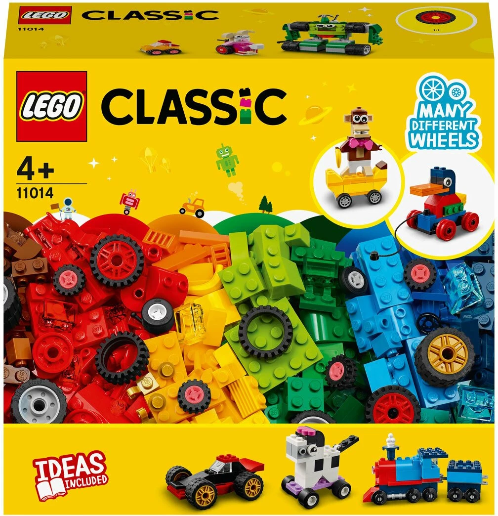 LEGO Classic Bricks and Wheels Starter Building Set 11014