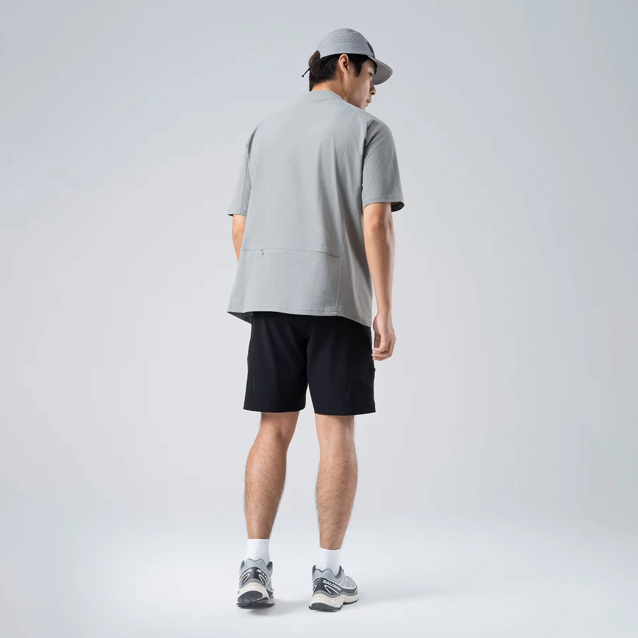 Shorce sportive Rockbros YDDK015, XXL, me rrip, me xhepa me zinxhir, e zezë