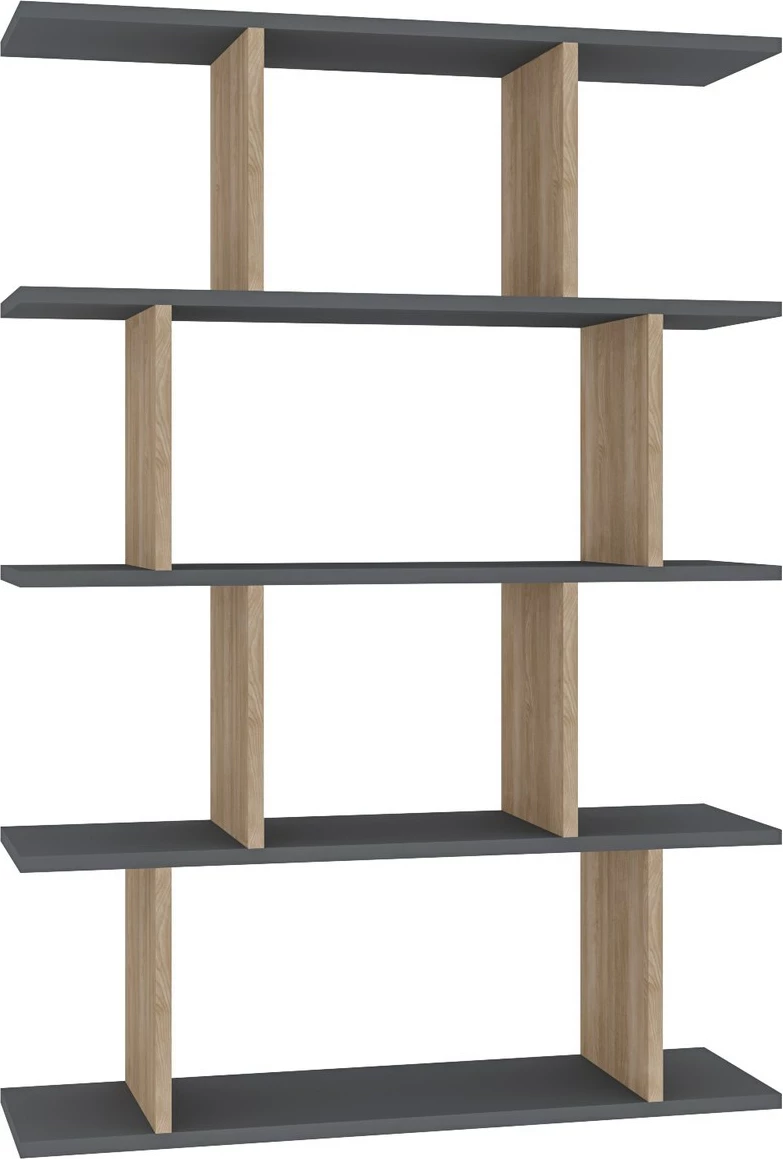 Raft librash Hanah Home, Harmon, anthracite dhe lis