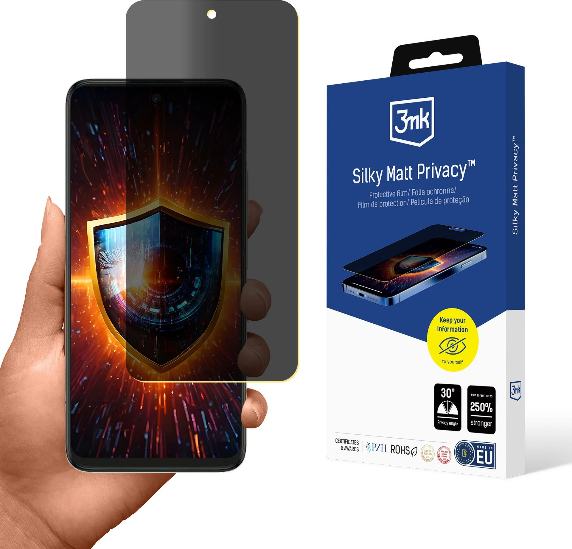 Mbështjellës privatësie 3mk Silky Matt Privacy për TCL 60 5G / 60R 5G / 60 SE NXTPAPER 5G