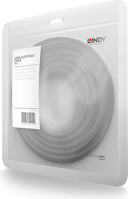 Kabllo rrjeti LINDY 48402, Cat5e, 2m, RJ-45, U/UTP, hiri
