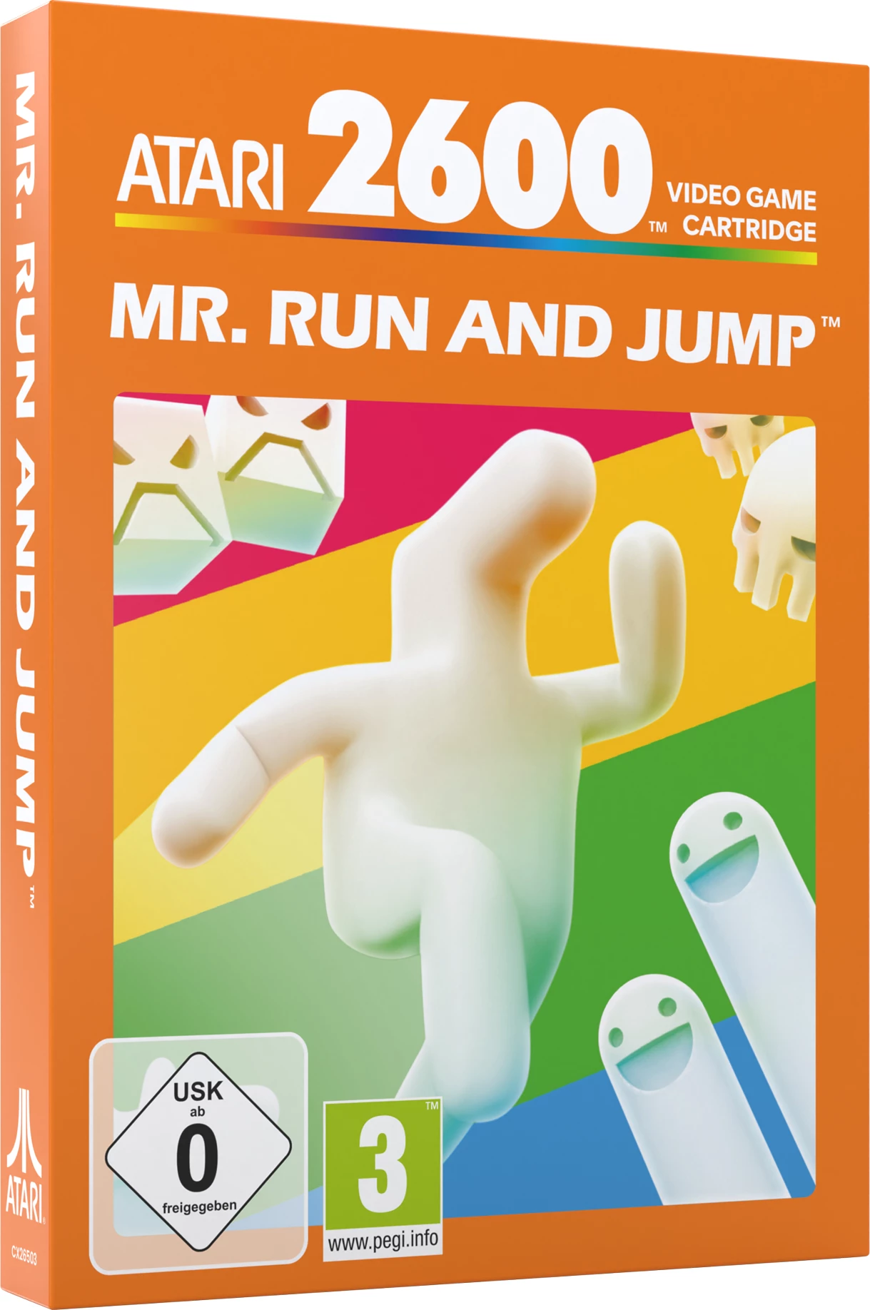 Kasetë loje, Replai, Mr. Run and Jump, për Atari 2600+, PEGI 3