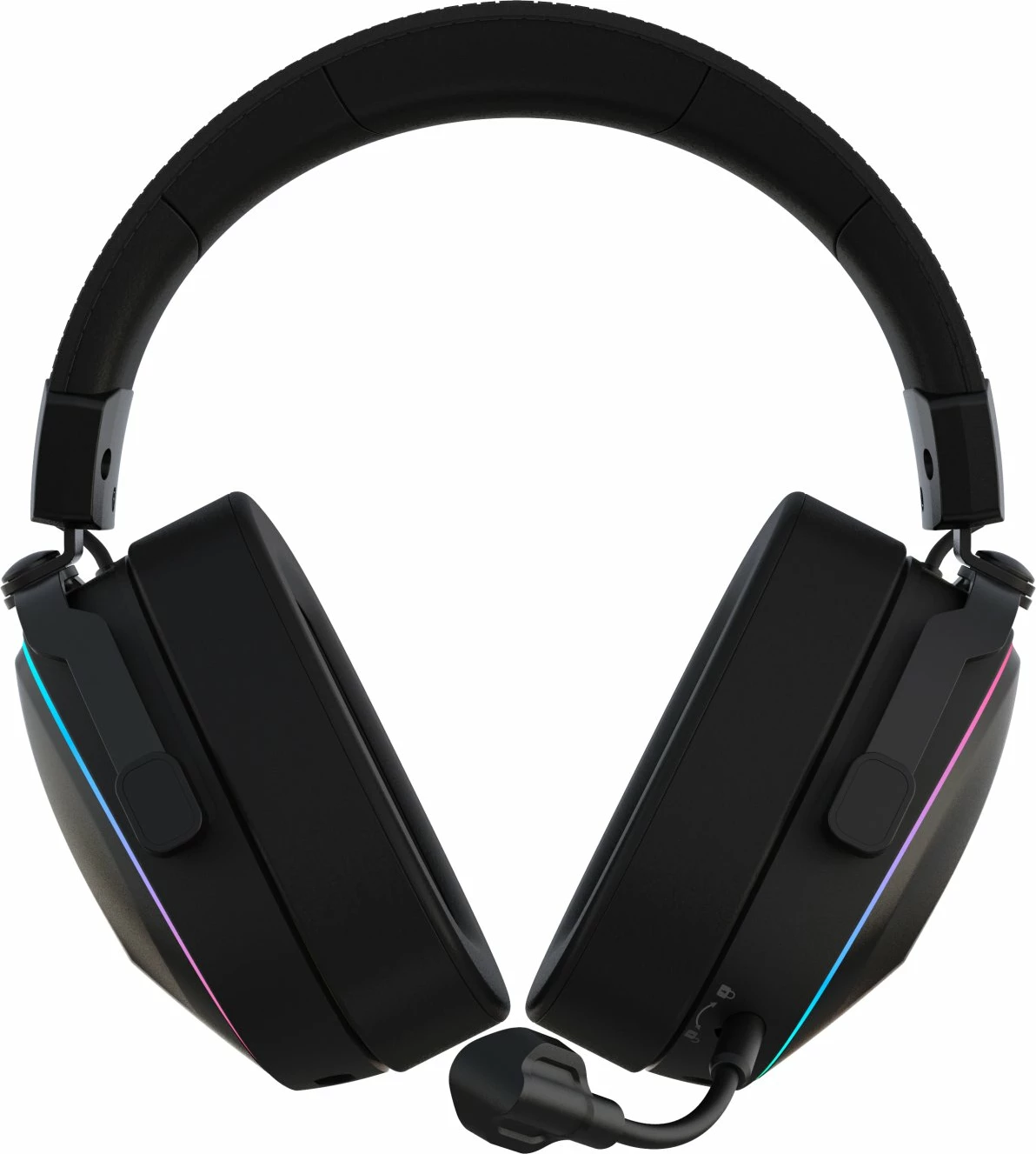 Kufje gaming Secret Gear SX2 7.1 surround, wireless 2.4GHz/Bluetooth + 3.5mm, RGB, mikrofon i heqshëm, të zeza, set