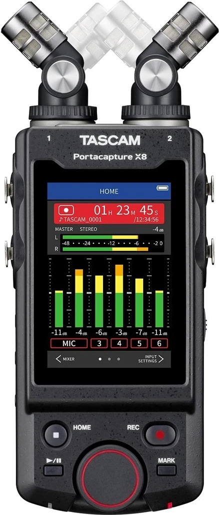 Regjistrues portativ Tascam Portacapture X8, i zi