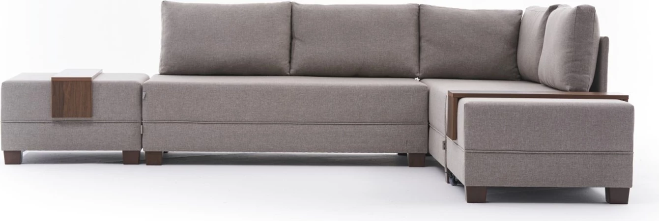 Kënd-sofë krevati Fly, ngjyrë krem, Atelier del Sofa