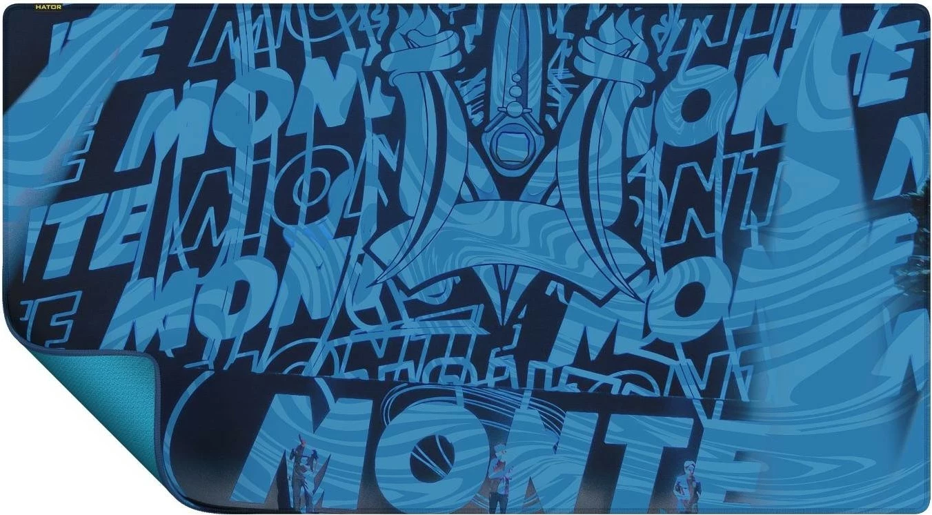 Mauspad Hator Tonn eSport 3XL Monte Edition, kaltër