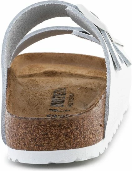 Papuqe për femra Birkenstock, të bardha