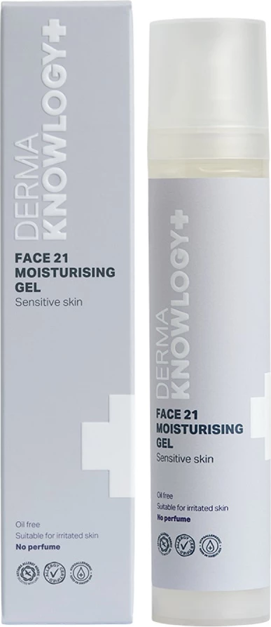 Xhel hidratues për fytyrë DermaKnowlogy Face 21, 50ml