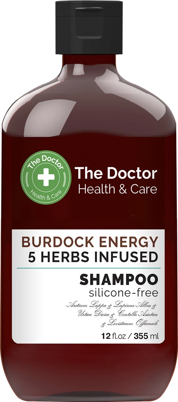 Shampon për femra The Doctor Energy of Burdock and 5 Herbs, 355ml