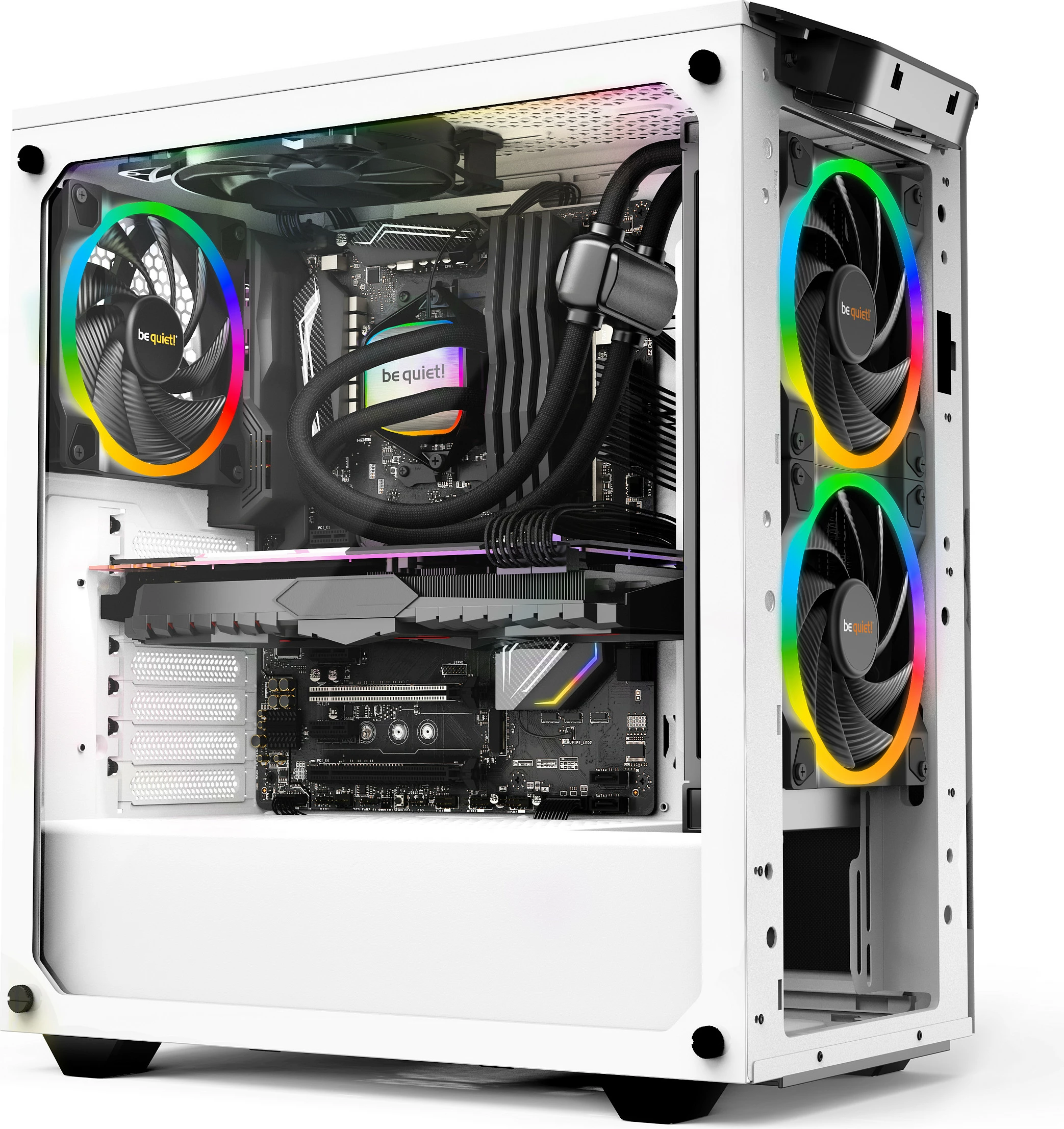 Ftohës me ujë be quiet! Pure Loop 2 FX 280mm, All-in-one, 14 cm, 10.8 dB, 32.8 dB, E zezë