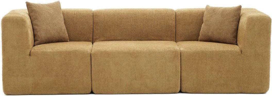 Divan treshe Raks, kafe, Atelier del Sofa