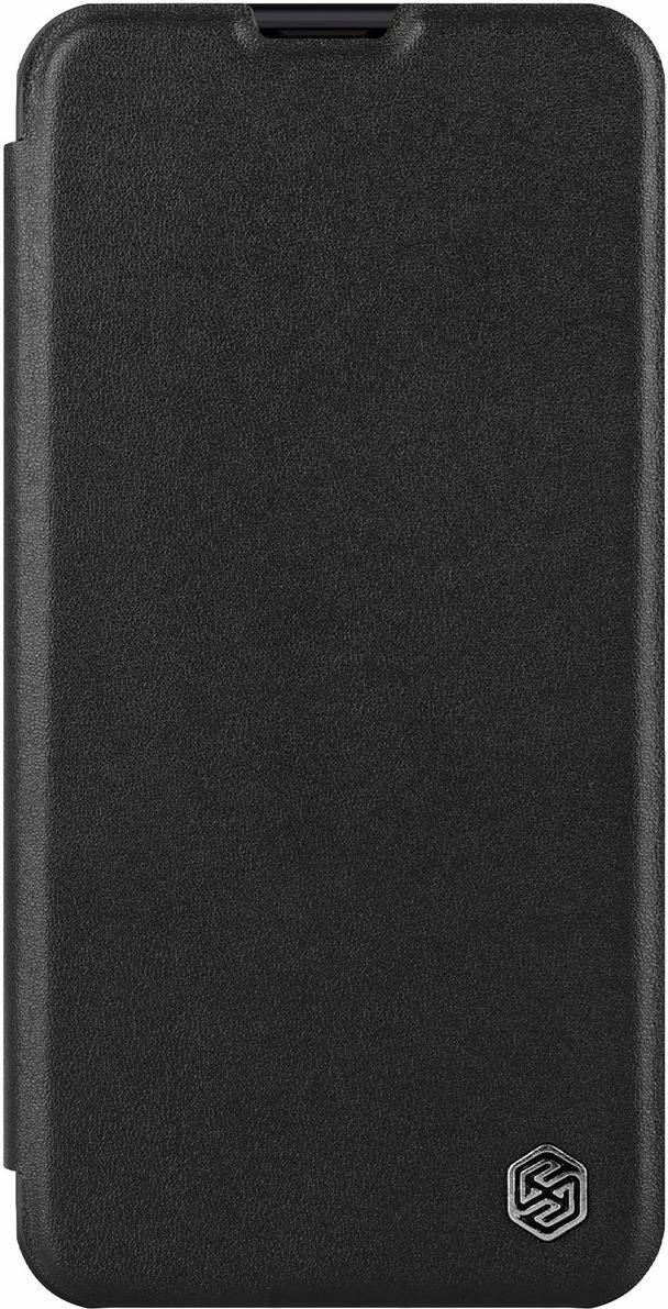 Mbështjellës Nillkin Qin Leather Pro Case për iPhone 14 Plus, me kapak dhe mbrojtje kamere, i zi