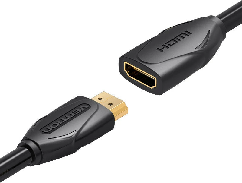 Kabllo HDMI zgjatës Vention VAA-B06-B500, 5m, 4K@30Hz, e zezë
