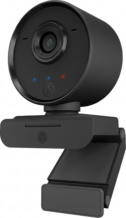 Webcam RaidSonic IB-CAM502-HD, Full HD 1080p, 30fps, me telekomandë, e zezë