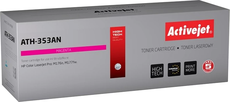 Toner zëvendësues Activejet ATH-353 për printer HP, i vjollcë