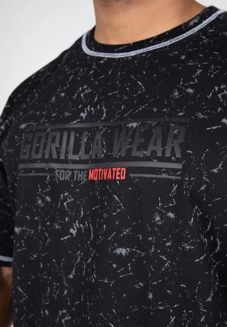 Saginaw Oversized T-Shirt - Washed Black [Madhësia: XL]