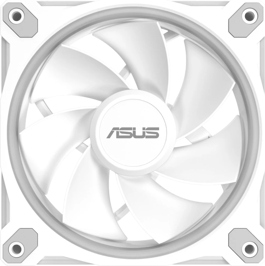 Fan kasë ASUS Prime MR120 ARGB Reverse 120mm (28mm), set 3 copë, bardhë