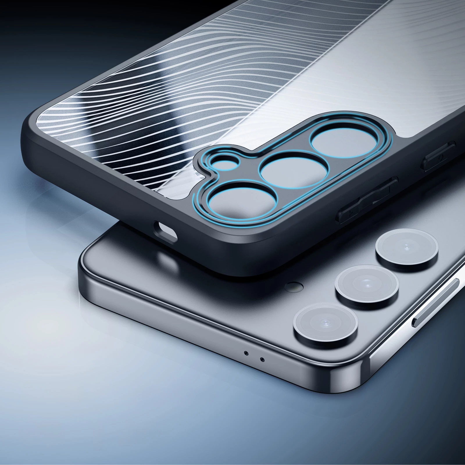 Mbështjellës Dux Ducis Aimo për Samsung Galaxy S24, i zi