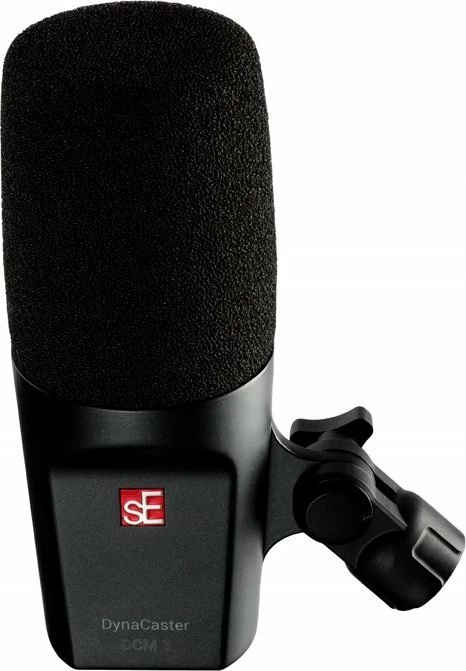 Mikrofon dinamik Lewitt SE DynaCaster DCM 3, kardioid, XLR, me pop filter të integrum, i zi