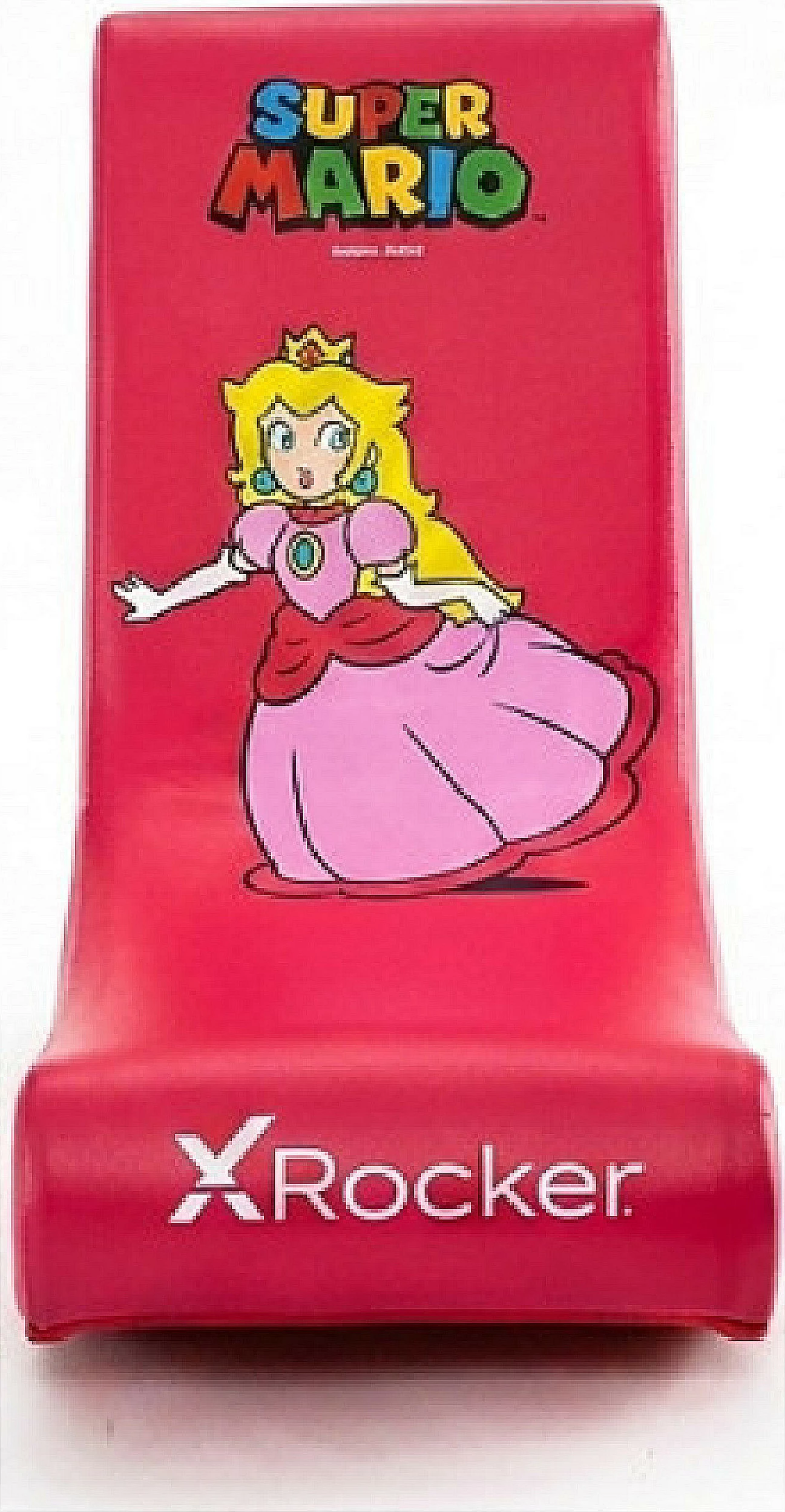 Karrige gaming për konzollë Xrocker Super Mario Joy/Princess Peach, faux leather, rozë