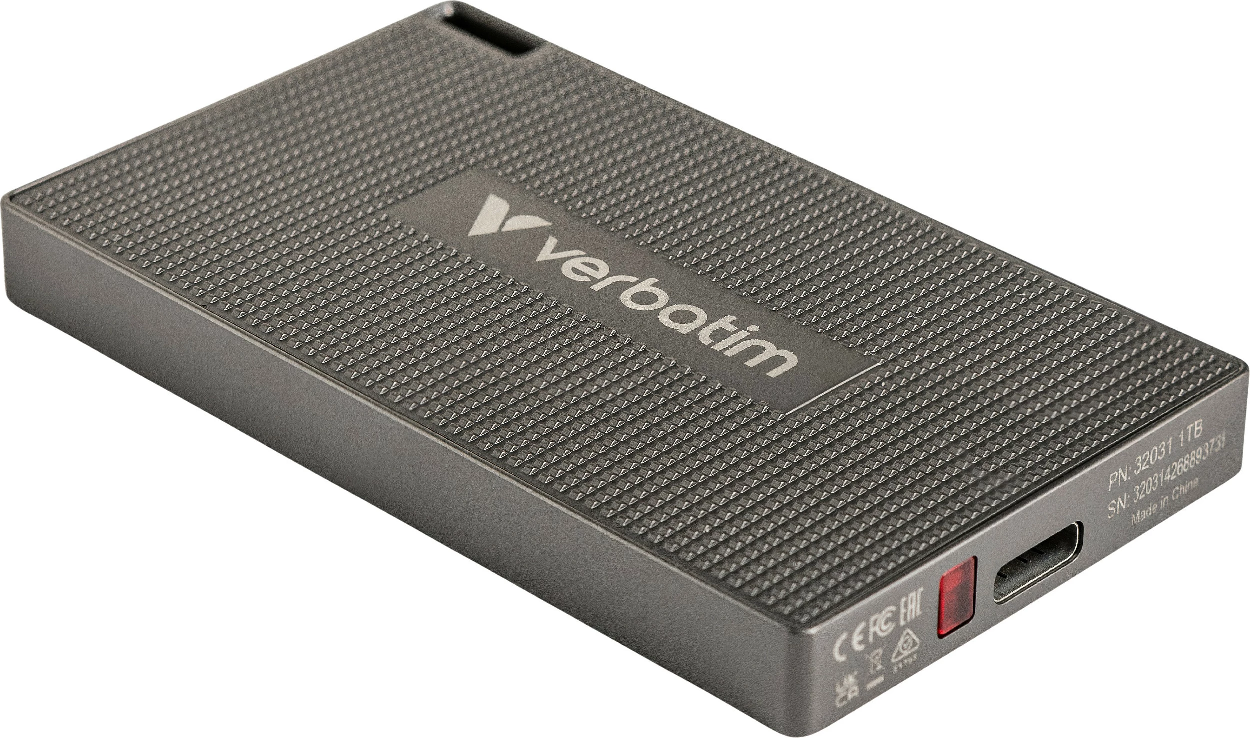 SSD i jashtëm Verbatim Metal Mini 1TB, USB-C 3.2 Gen 2x2, 2000MB/s, gri
