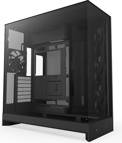 Kasë NZXT H9 Flow Midi Tower, ATX/EATX/mATX/Mini-ITX, xham i temperuar, e zezë