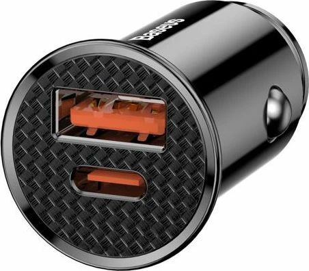 Karikues veture Baseus Circular CCALL-YS01 30W 1x USB-A + 1x USB-C 5A, i zi