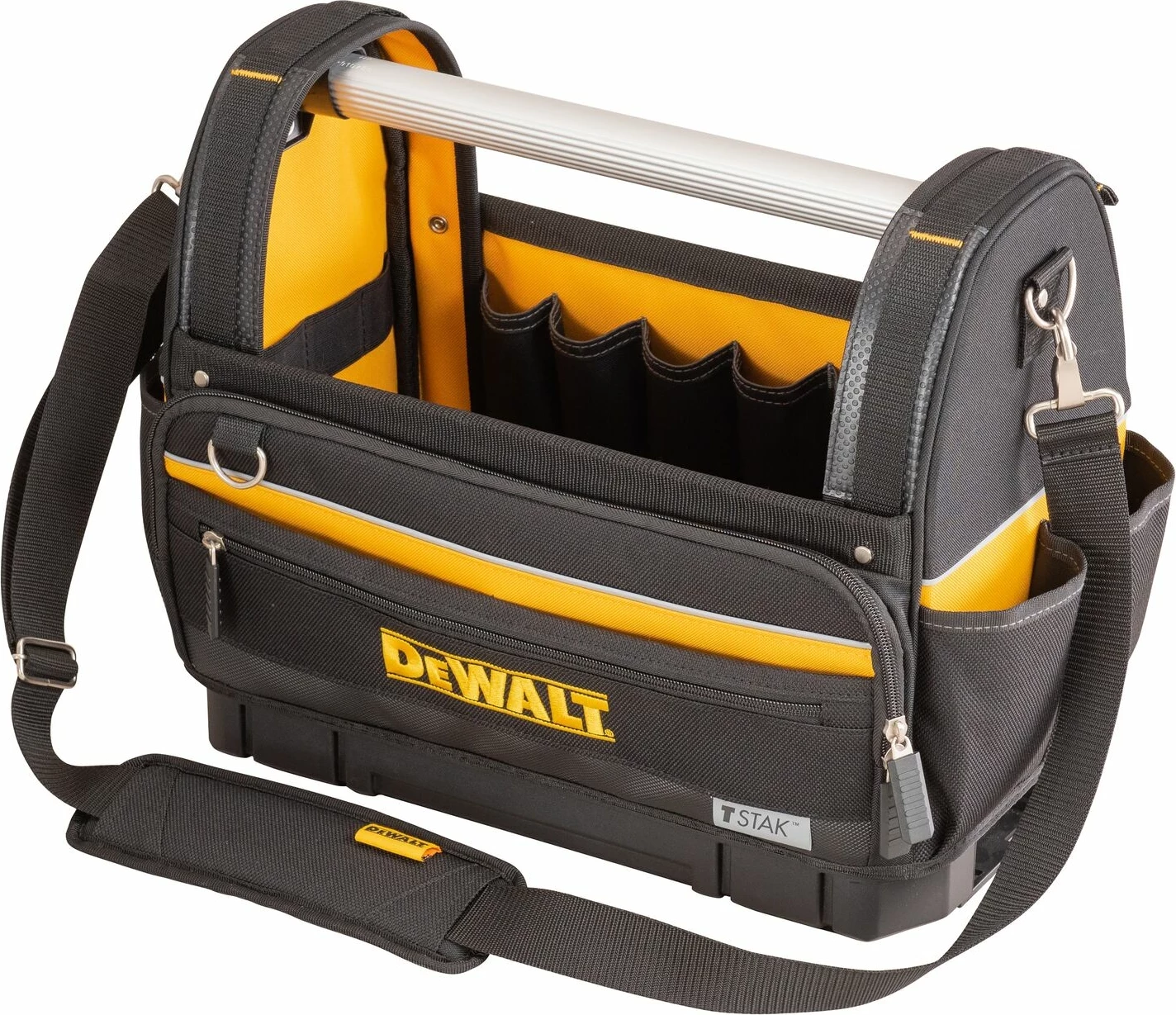 Çantë veglash DeWalt TSTAK DWST82990-1, kapacitet 30 kg, 1200D, e zezë/verdhë