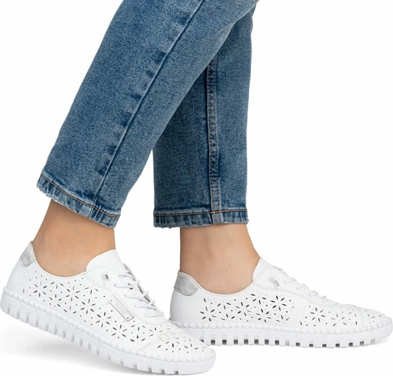 Sandale femra Rieker M2354-80, të bardha