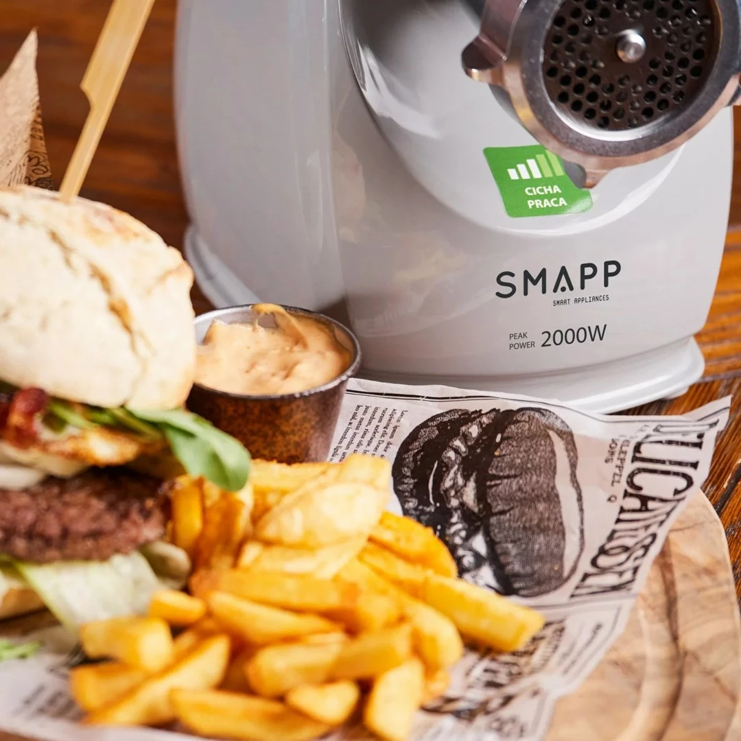 Grinder SMAPP 489.8, Silver