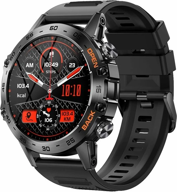Smartwatch VELTORI unisex, e zezë