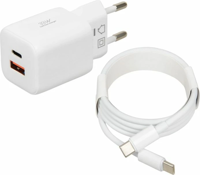 Karikues universal telefoni iBox C-42 GAN PD33W, i bardhë