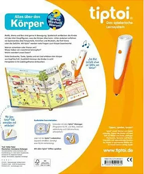 Libër interaktiv tiptoi Ravensburger Wieso? Weshalb? Warum? Alles über den Körper, 4-7 vjeç