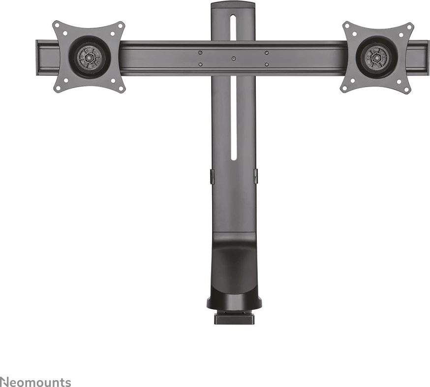 Mbajtës tavoline Neomounts FPMA-D860DBLACK, 2 ekrane, 27", i zi
