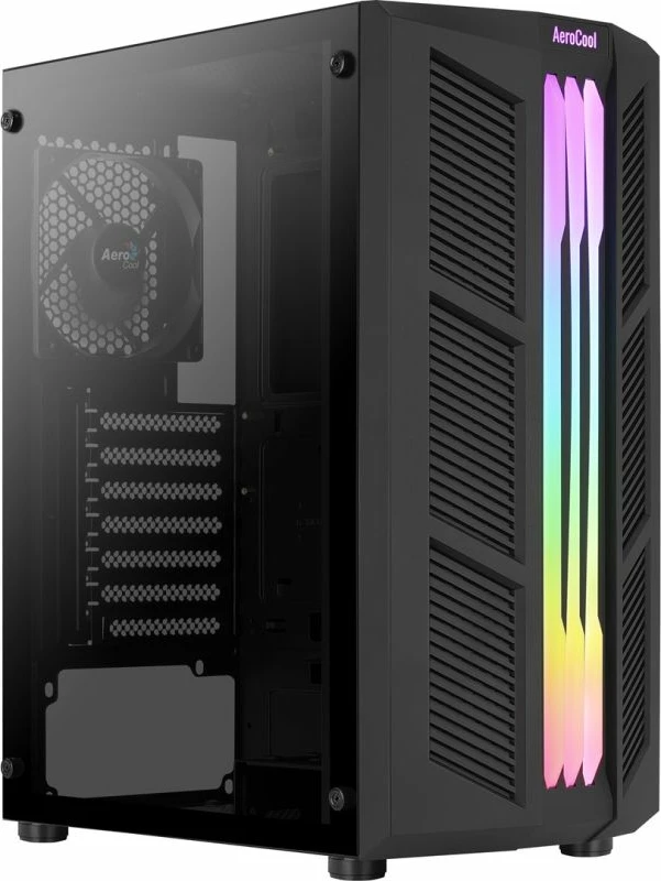 Kuti kompjuteri Aerocool PRIME-G-BK-v1 RGB, e zezë