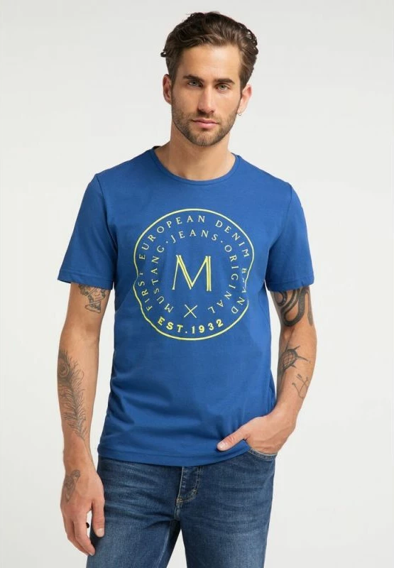 Maicë Mustang për meshkuj, blu [Madhësia: S]