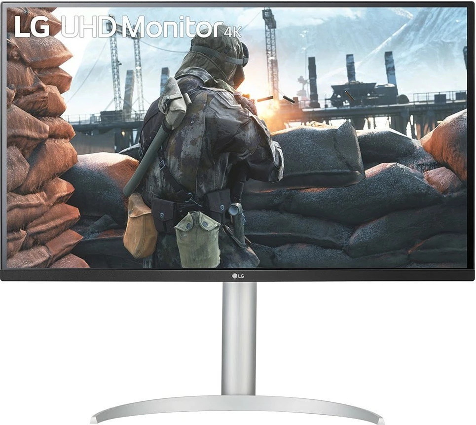 Monitor LG 27BP55U-B 27 inç 4K Ultra HD LED, Pearl Silver