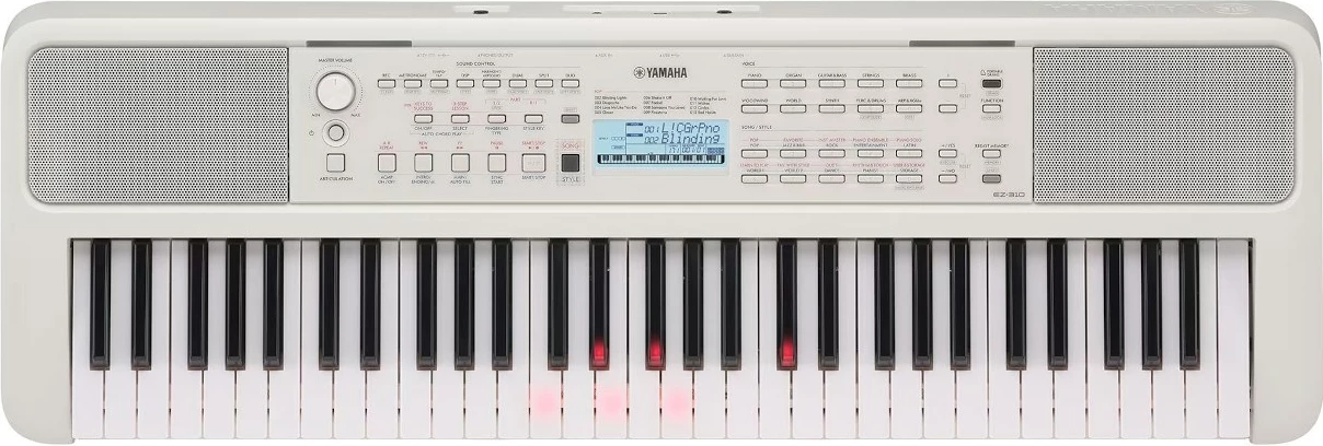 Keyboard Yamaha EZ-310, Bardhë