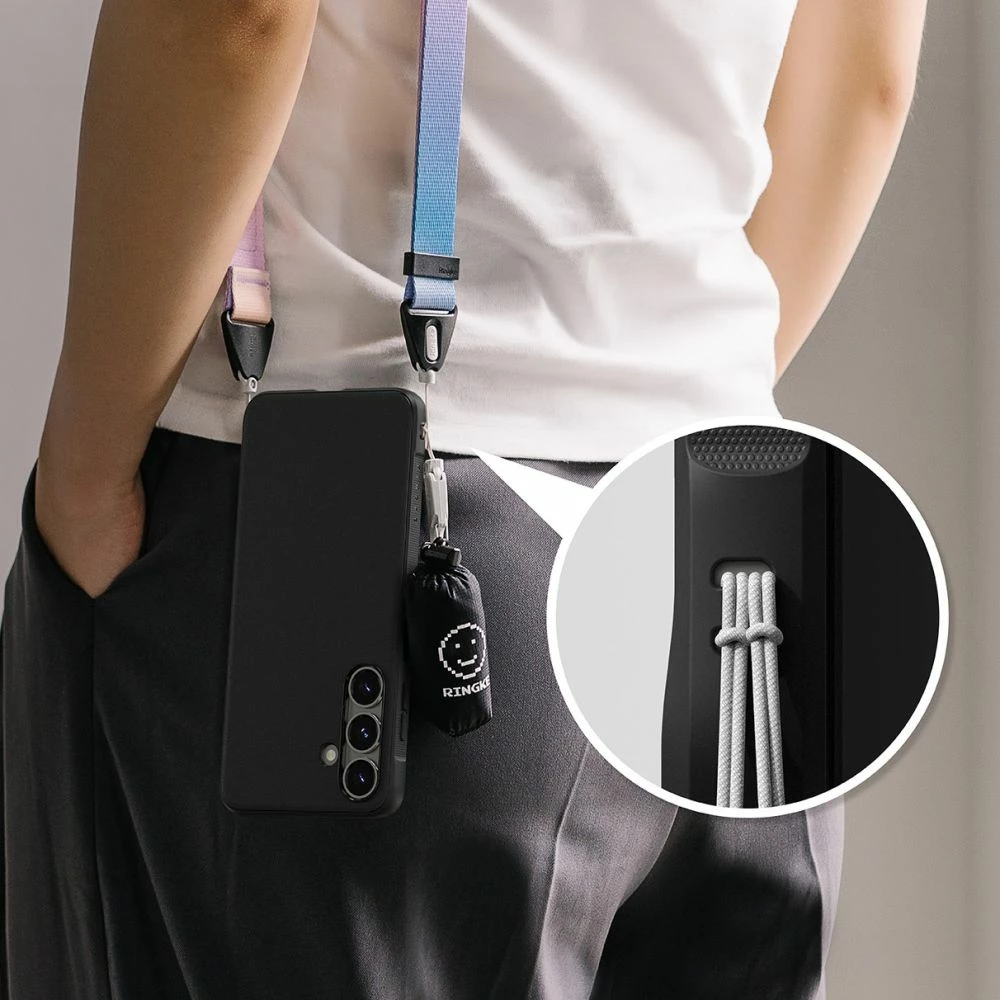 Mbështjellës Ringke Onyx për Samsung Galaxy S25, i zi