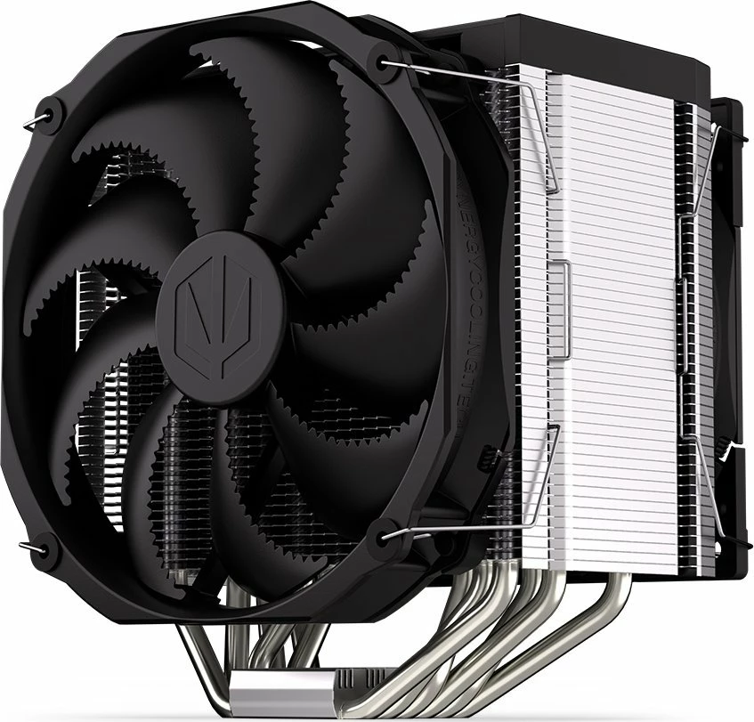 Ftohës procesori Endorfy Fortis 5 Dual Fan EY3A009, 2x fan 120/140mm PWM, TDP 220W, argjendtë/zezë