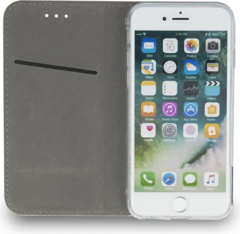 Mbështjellës HAVANA Premium Flip Cover për Samsung Galaxy A34, PU lëkurë, me magnet, me stand, me vend për kartelë, gjelbër