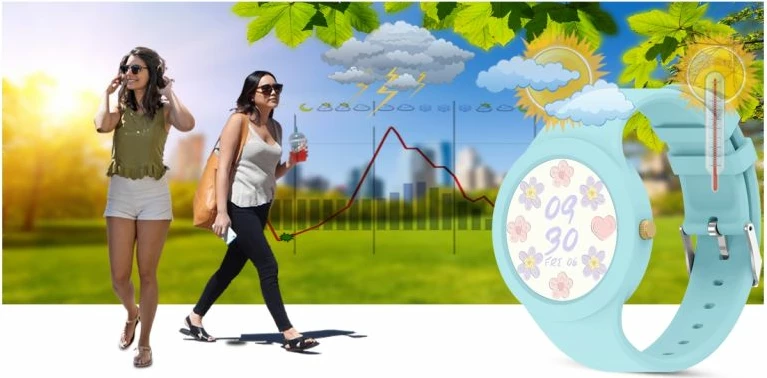 Smartwatch për femra Gravity, blu