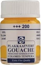 Talens Gouache Extra Fine 200 – Yellow