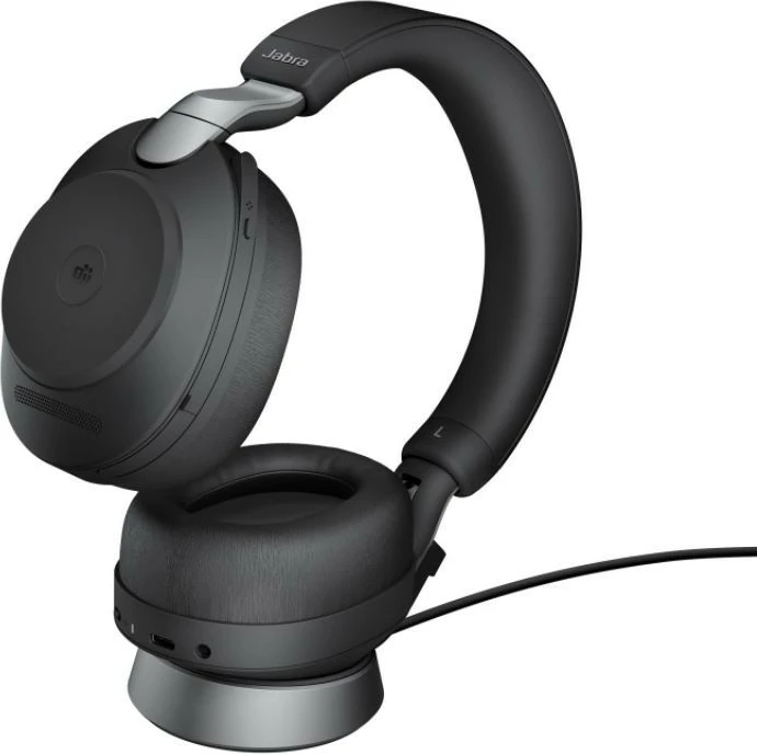 Kufje Jabra Evolve2 85, Stereo, Bluetooth, me mikrofon, Stand, Link380a MS, Zeza