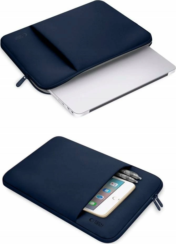 Mbështjellës laptopi Tech-Protect Neopren 15-16\" Navy Blue