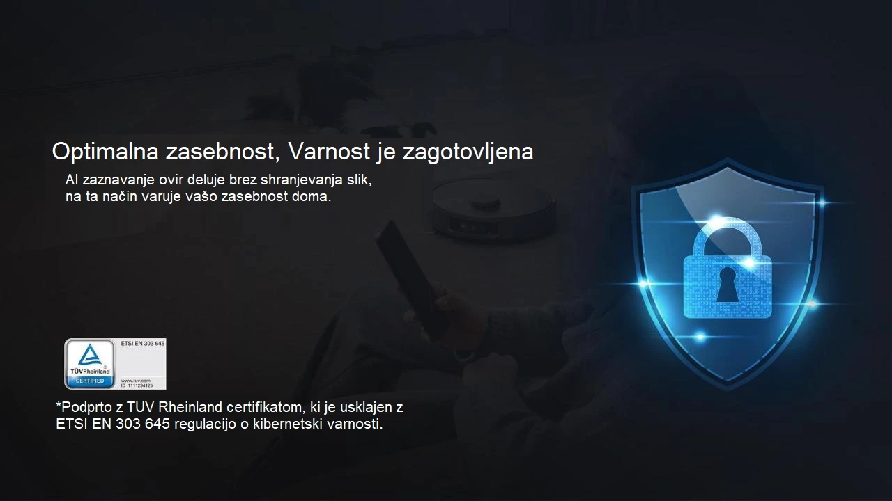 Robot fshesë me korrent 3i P10 Ultra 18000 Pa me stacion smart, e zezë