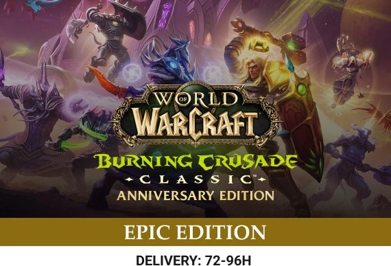 World of Warcraft: Burning Crusade Classic - Anniversary Edition Upgrade Gift DLC Outland Epic Pack Edition EN Global