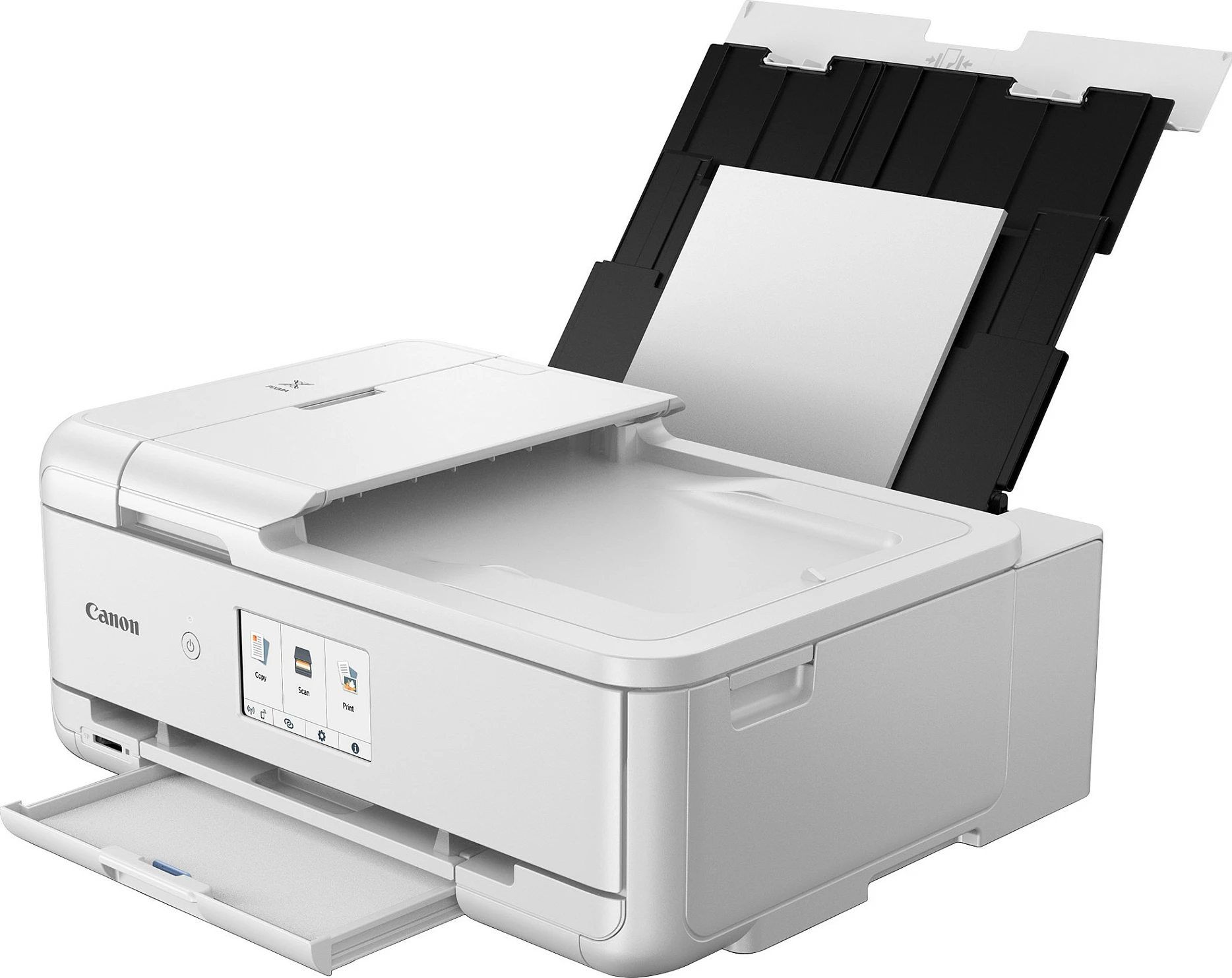 Printer multifunksional Canon PIXMA TS9551Ca, 3-në-1, A3, Duplex, ADF 20 fletë, i bardhë