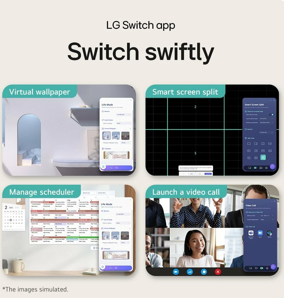 Monitor LG 32U631A-B 31.5\" WQHD IPS 100Hz USB-C, i zi
